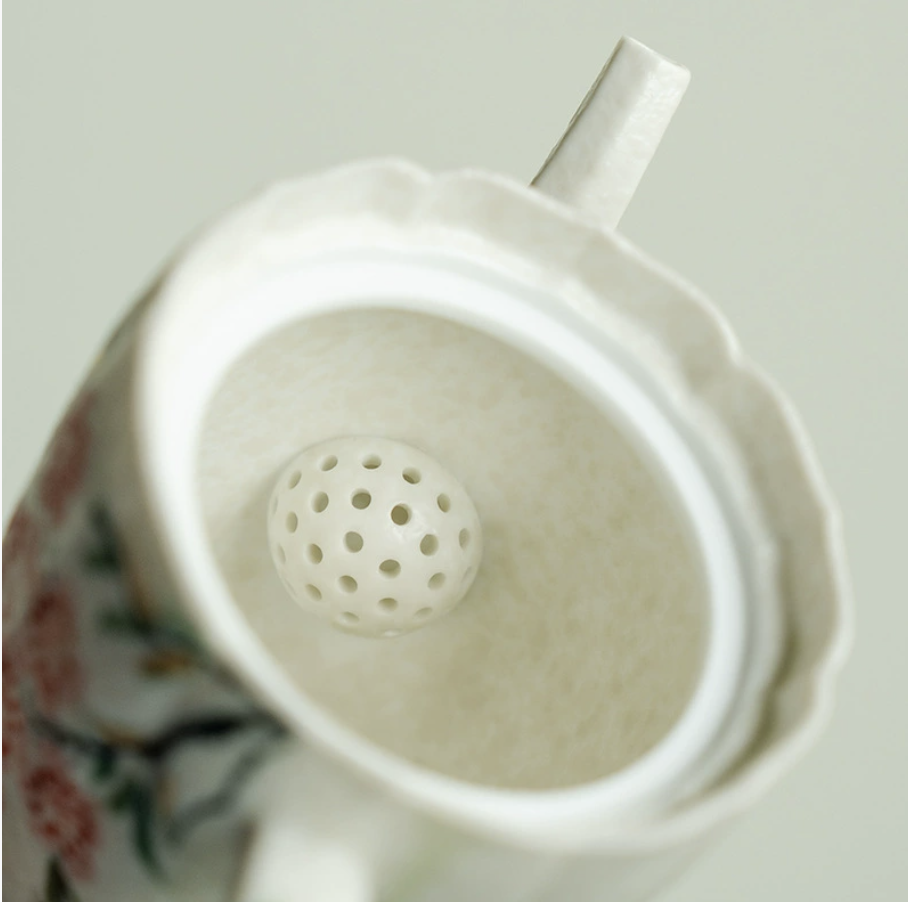 Peach Flower tea set, 150ml"