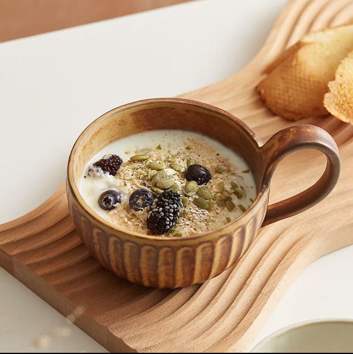 Retro large cup, 400ml"