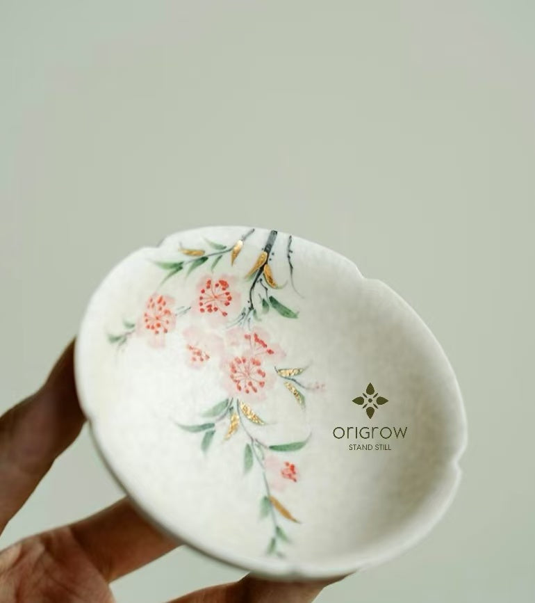 Peach Flower tea set, 150ml"